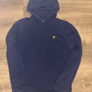 Lyle and Scott Men's Navy Hoodie